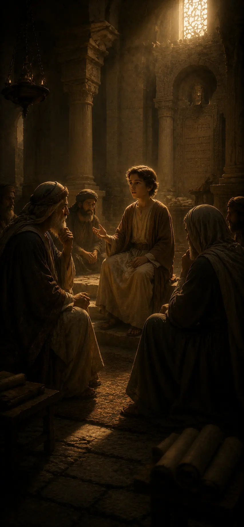 A Perda e o Encontro de Jesus no Templo