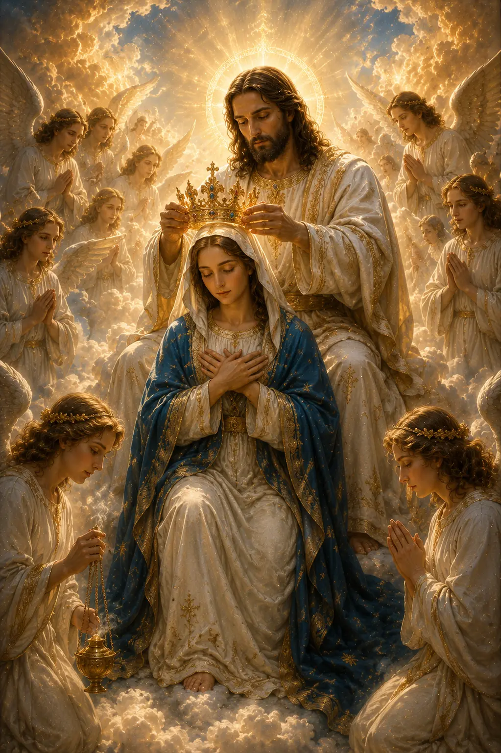 A Coroação de Nossa Senhora como Rainha do Céu e da Terra